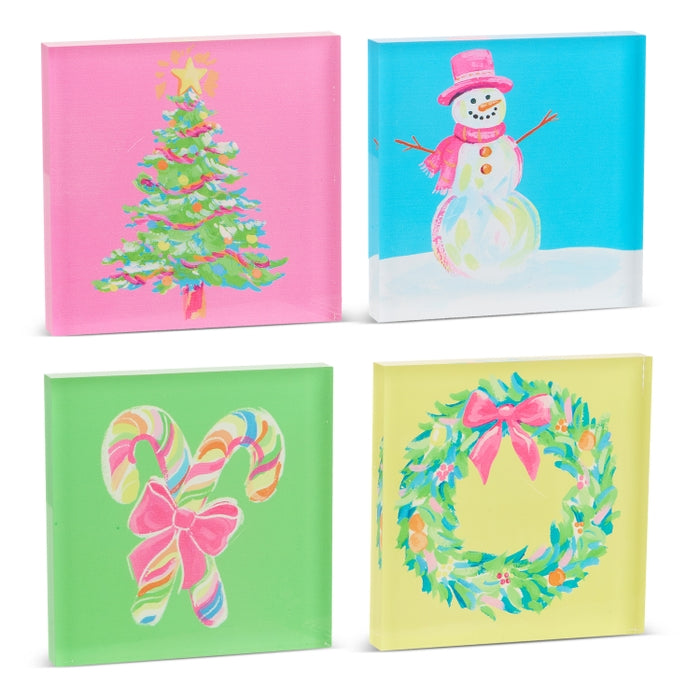 6" Candy Pop Acrylic Block