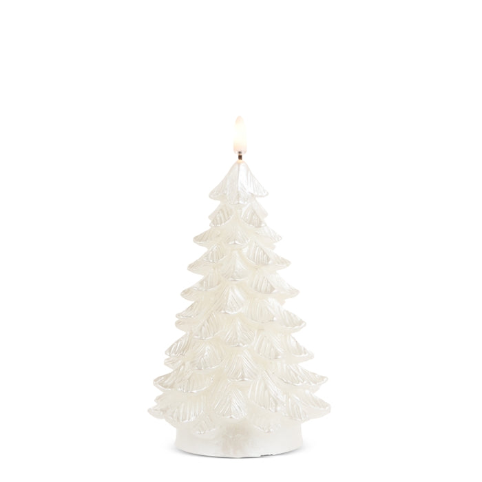 6.5" Pearlescent Tree Candle
