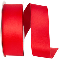 Red 1-1 2 Inch Luxe Velvet Double Face Ribbon for Wreaths & Bows
