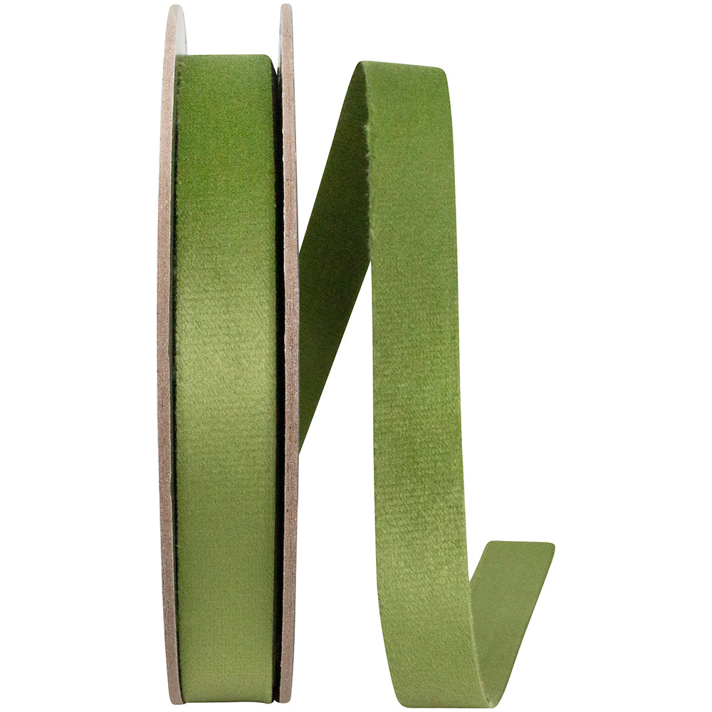 Spring 5 8 Inch Luxe Velvet Double Face Ribbon for Wreaths & Bows