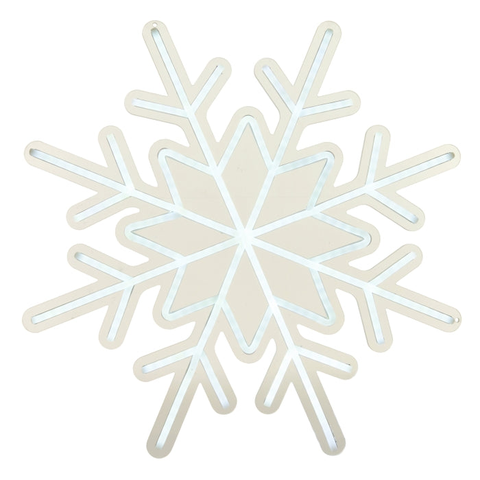19.25" Neon Snowflake