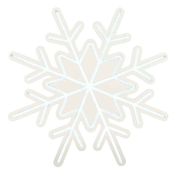 26" Neon Snowflake
