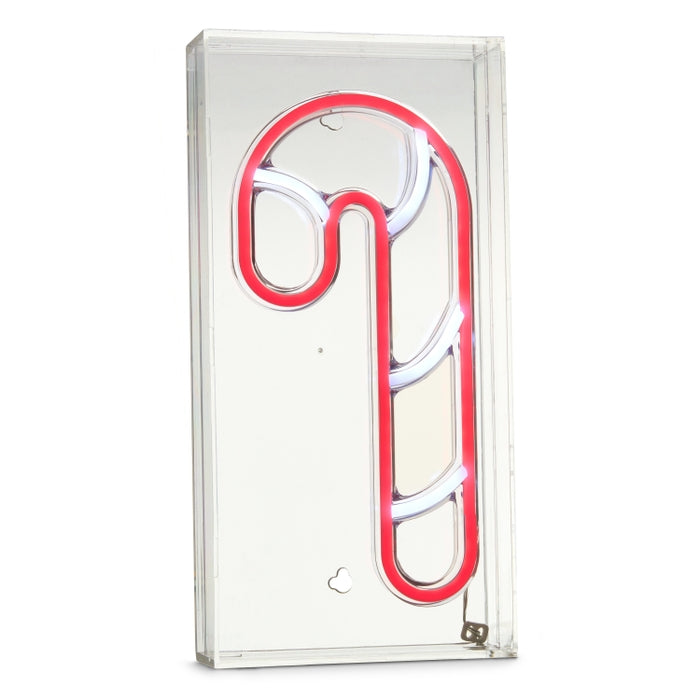 11.75" Neon Candy Cane Block