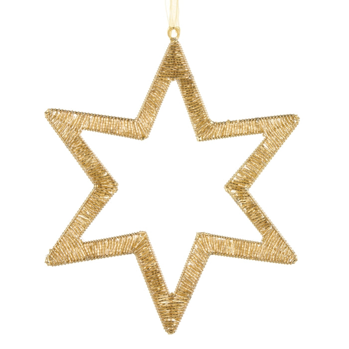 9.5" Gold Star Ornament