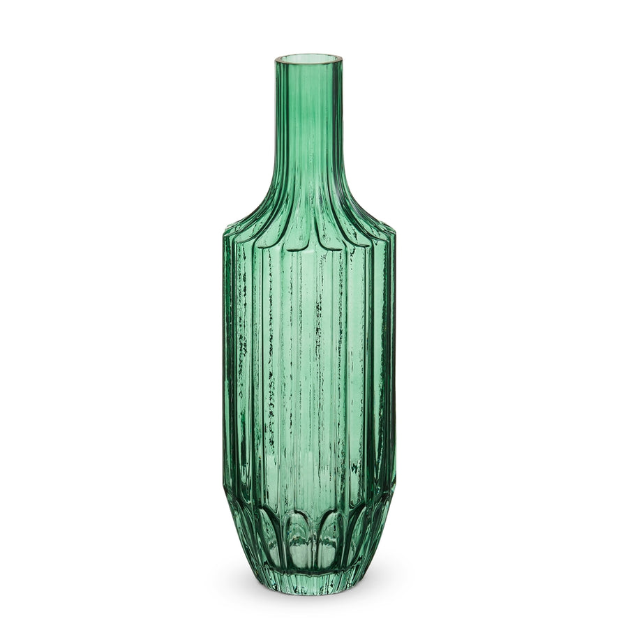 15.5" Emerald Bottle Vase