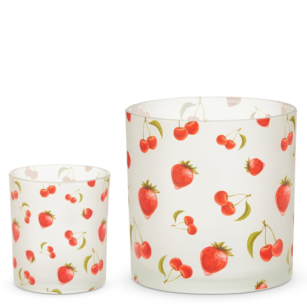 6" Strawberry Toss Pattern Containers