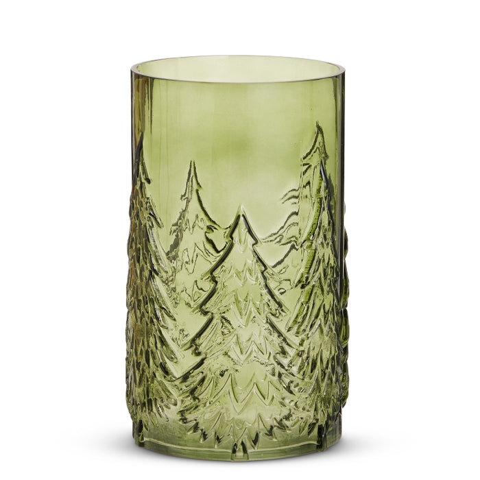 10.5" Green Tree Container