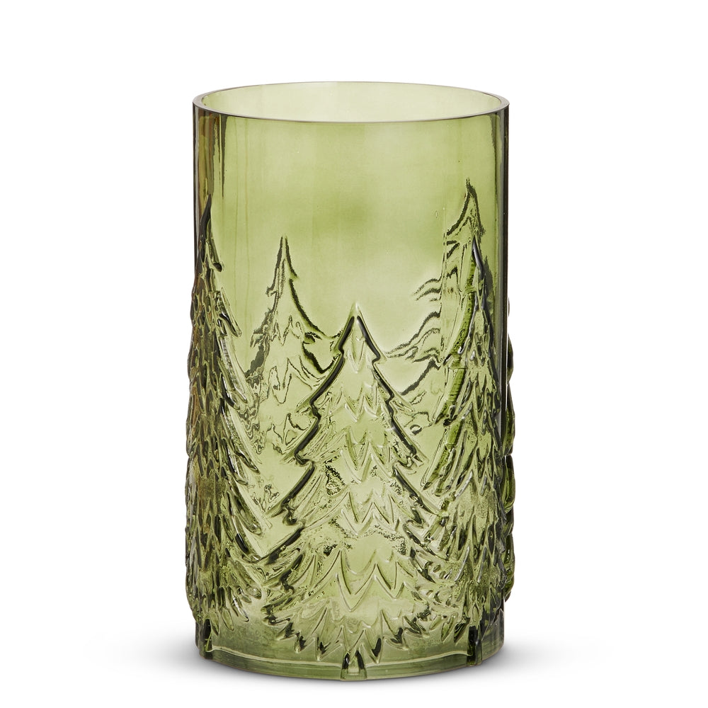 10.5" Green Tree Container