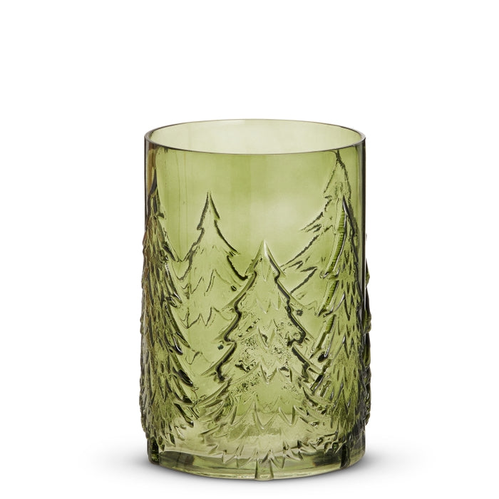 8.5" Green Tree Container