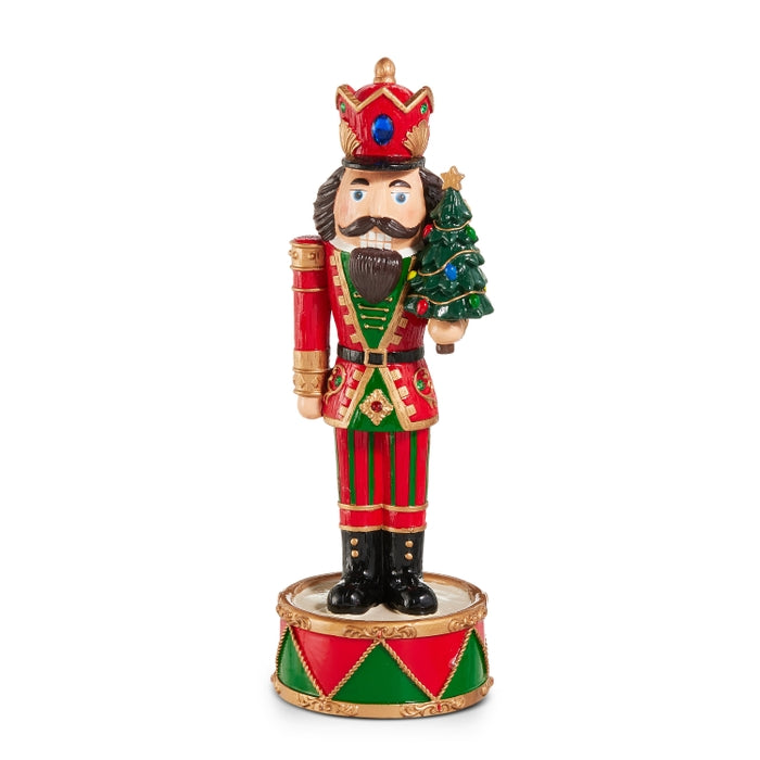 11.5" Animated Musical Nutcracker