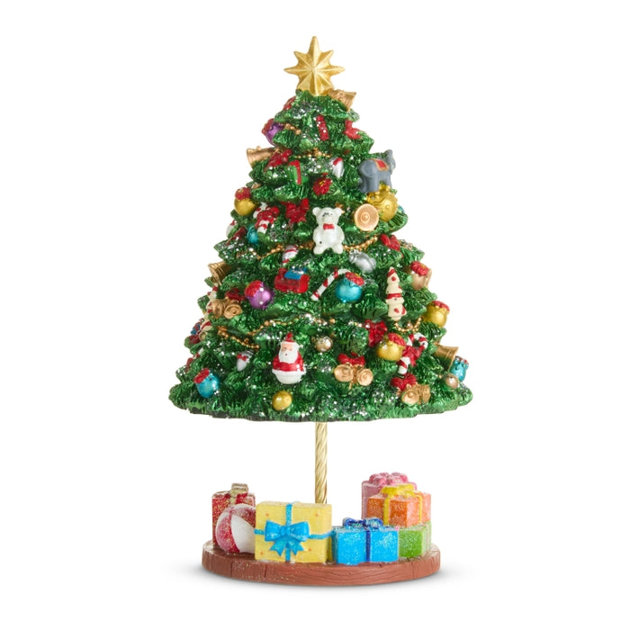 8" Animated Musical Tree with Packages
