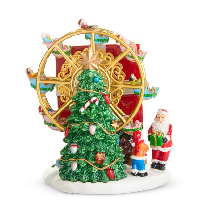 5.5" Animated Musical Ferris Wheel