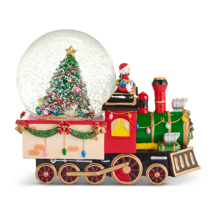8.5" Musical Train Water Globe