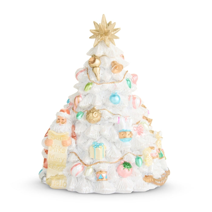 6" Animated Musical Pastel Tree