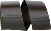 Black 2-1 2 Inch Single Face Satin Allure Sfs Cooler Ribbon for Wreaths & Bows