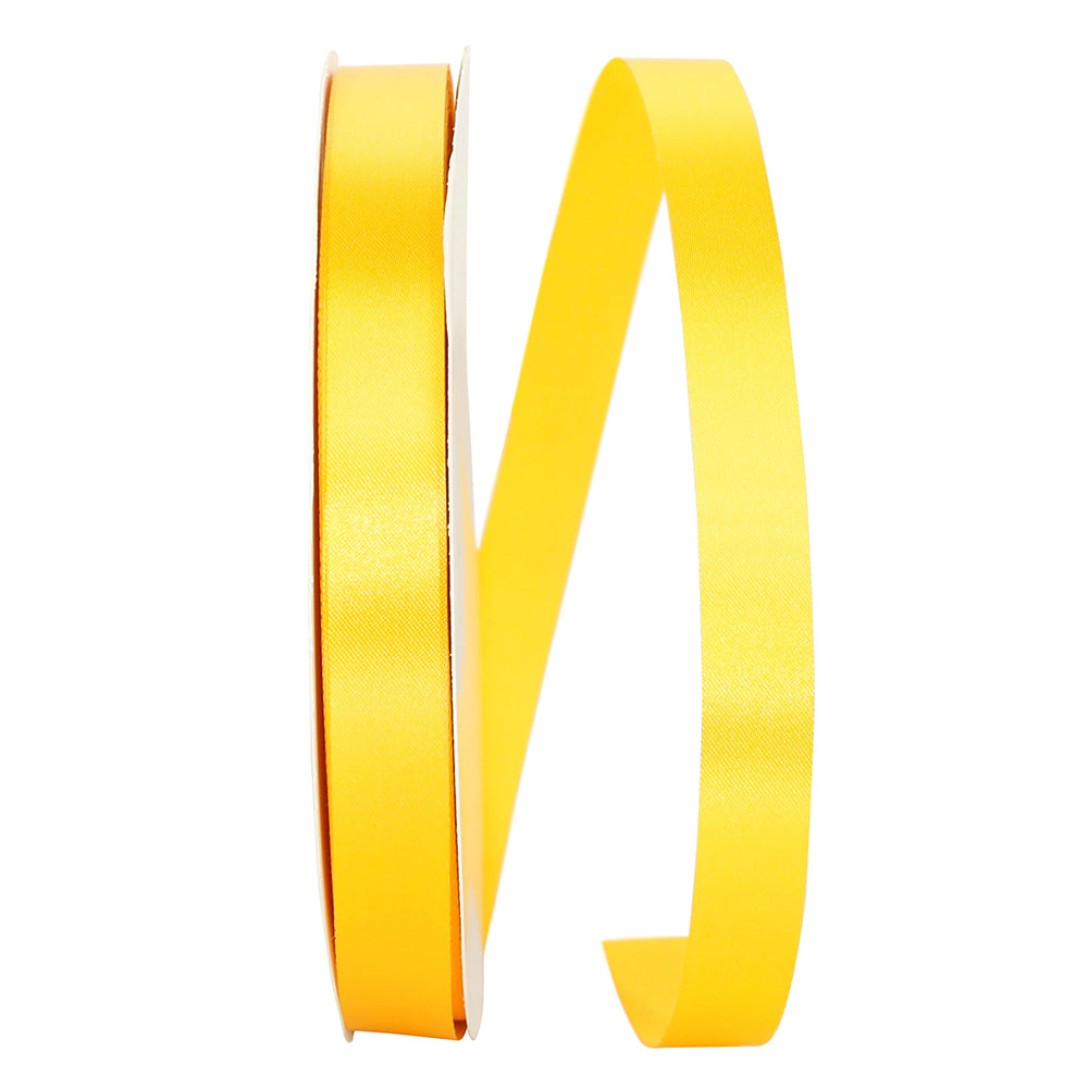 Gold 5 8 Inch Single Face Satin Allure Sfs Cooler Ribbon for Wreaths & Bows
