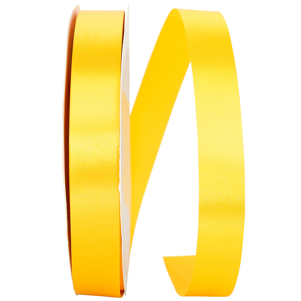 Gold 7 8 Inch Single Face Satin Allure Sfs Cooler Ribbon for Wreaths & Bows
