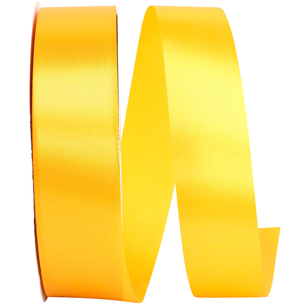 Gold 1-3 8 Inch Single Face Satin Allure Sfs Cooler Ribbon for Wreaths & Bows