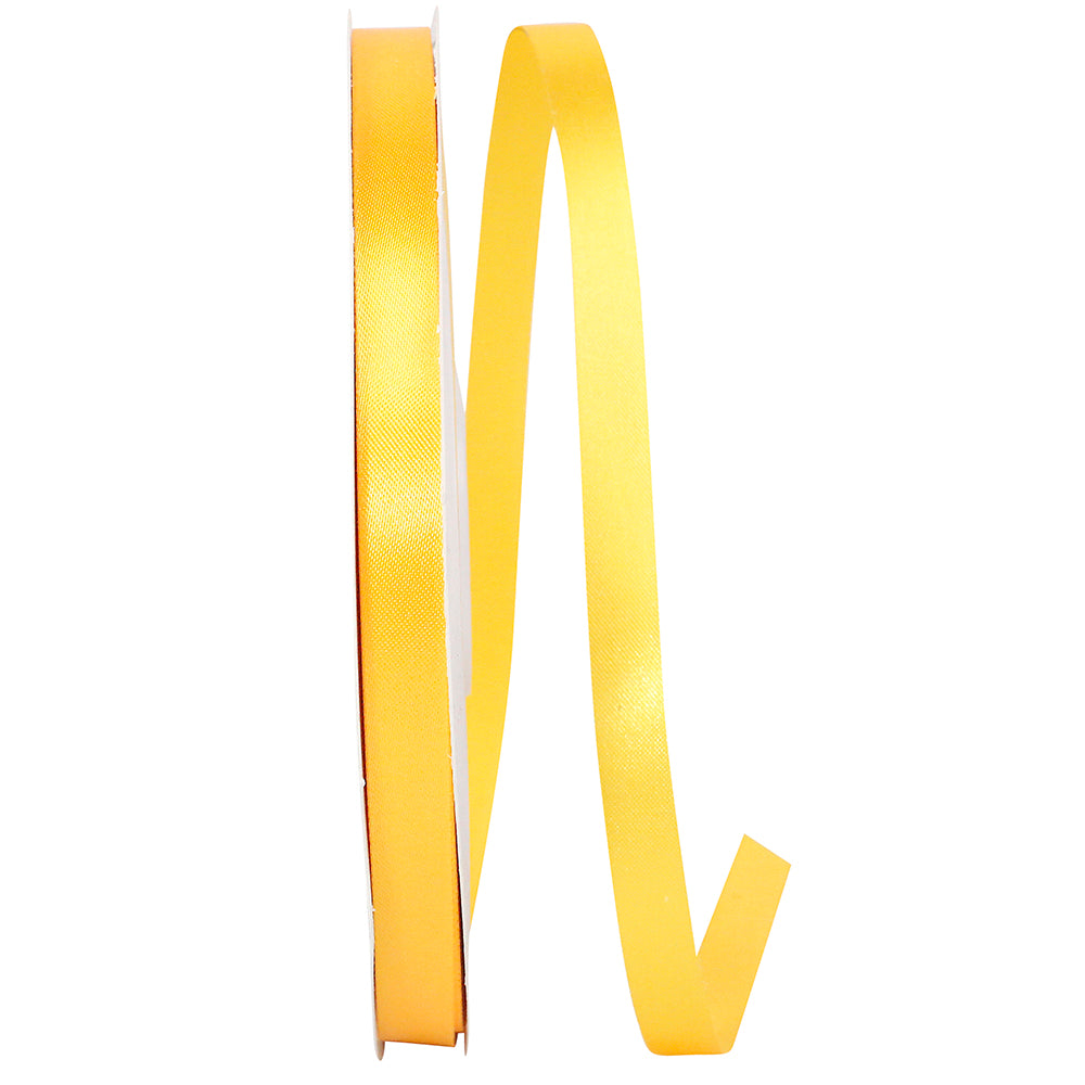 Gold 3 8 Inch Single Face Satin Allure Sfs Cooler Ribbon for Wreaths & Bows
