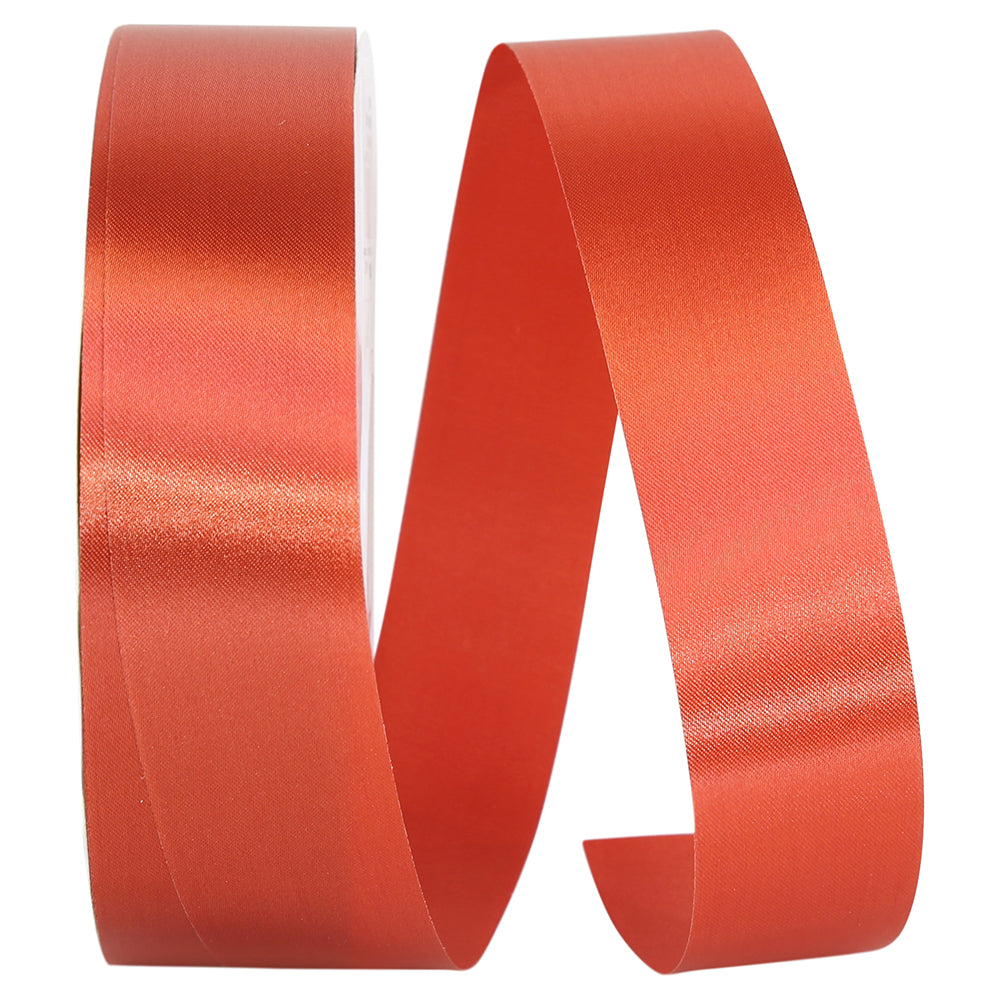 Rust 1-3 8 Inch Single Face Satin Allure Sfs Cooler Ribbon for Wreaths & Bows