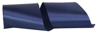 Navy 6 Inch Single Face Satin Allure Sfs Cooler Ribbon for Wreaths & Bows