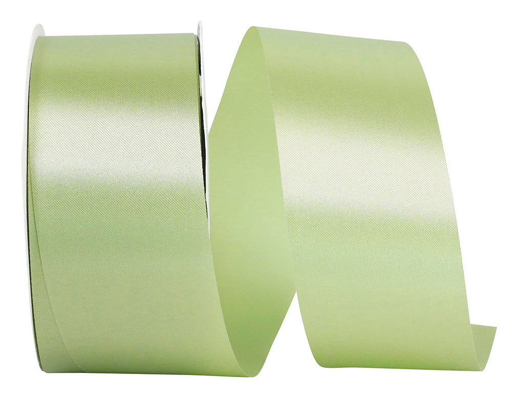 Mint 1-7 8 Inch Single Face Satin Allure Sfs Cooler Ribbon for Wreaths & Bows