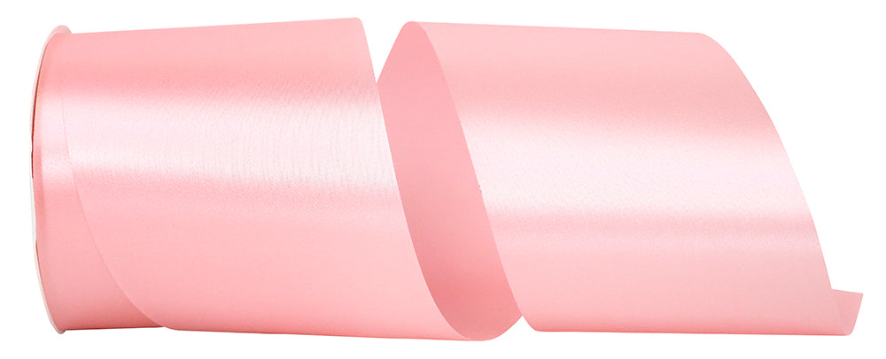 Pink 4 Inch Single Face Satin Allure Sfs Cooler Ribbon for Wreaths & Bows