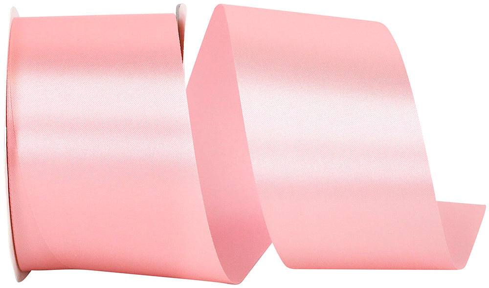 Pink 2-1 2 Inch Single Face Satin Allure Sfs Cooler Ribbon for Wreaths & Bows