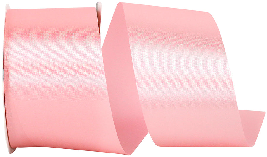Pink 2-1 2 Inch Single Face Satin Allure Sfs Cooler Ribbon for Wreaths & Bows