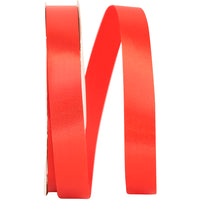 Red 7 8 Inch Single Face Satin Allure Sfs Cooler Ribbon for Wreaths & Bows