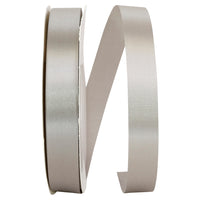 Silver 7 8 Inch Single Face Satin Allure Sfs Cooler Ribbon for Wreaths & Bows