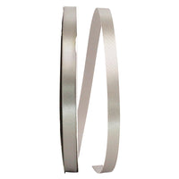 Silver 3 8 Inch Single Face Satin Allure Sfs Cooler Ribbon for Wreaths & Bows