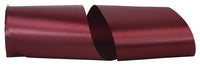 Burgundy Satin Ribbon 6 Inch for Wreaths and Bows