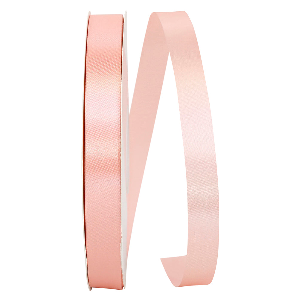 Coral 5 8 Inch Single Face Satin Allure Sfs Cooler Ribbon for Wreaths & Bows