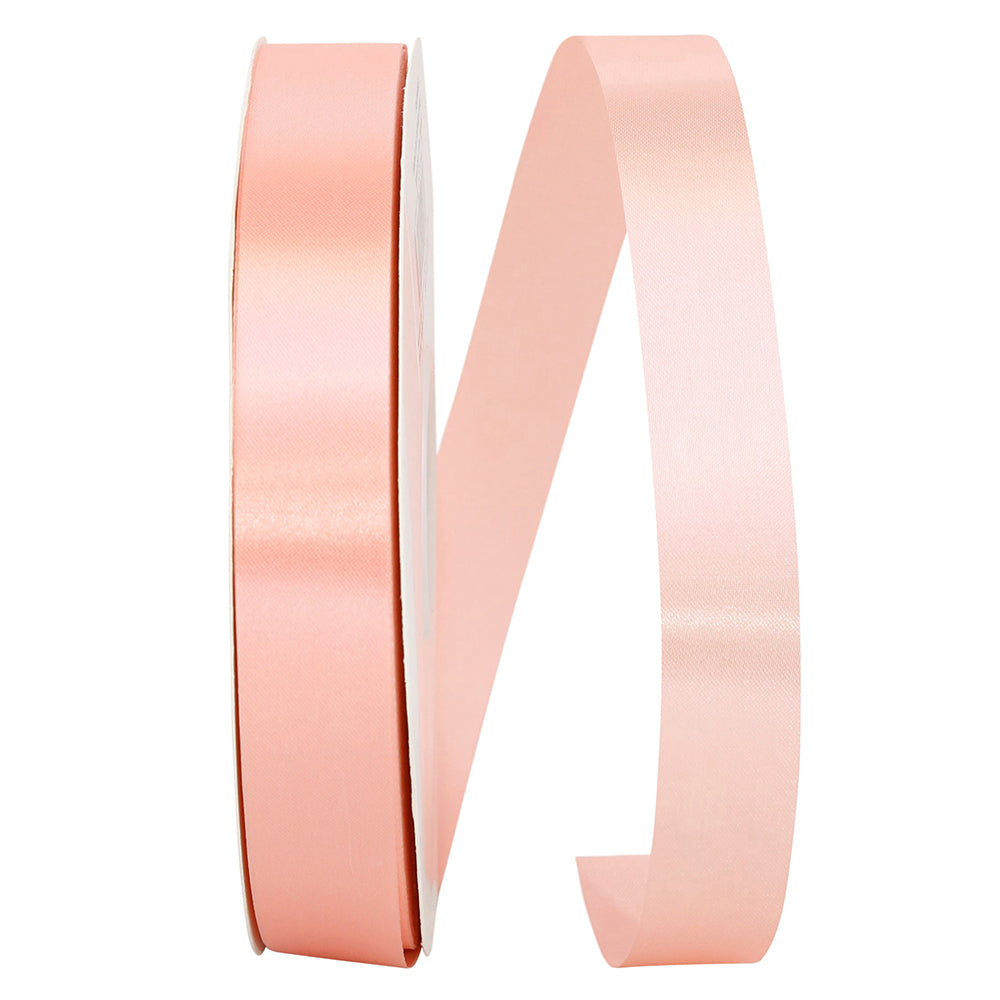 Coral 7 8 Inch Single Face Satin Allure Sfs Cooler Ribbon for Wreaths & Bows