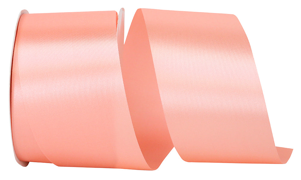 Coral 2-1 2 Inch Single Face Satin Allure Sfs Cooler Ribbon for Wreaths & Bows
