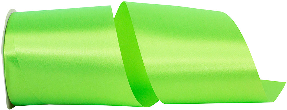 Citrus 4 Inch Single Face Satin Allure Sfs Cooler Ribbon for Wreaths & Bows