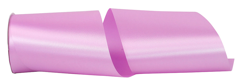 Purple 6 Inch Single Face Satin Allure Sfs Cooler Ribbon for Wreaths & Bows