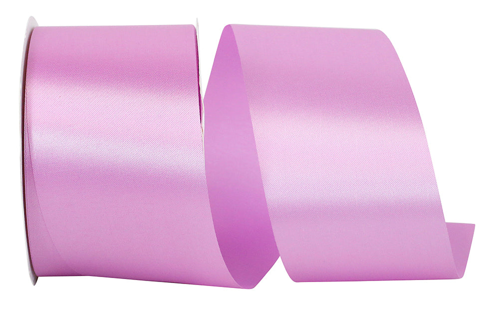 Purple 2-1 2 Inch Single Face Satin Allure Sfs Cooler Ribbon for Wreaths & Bows