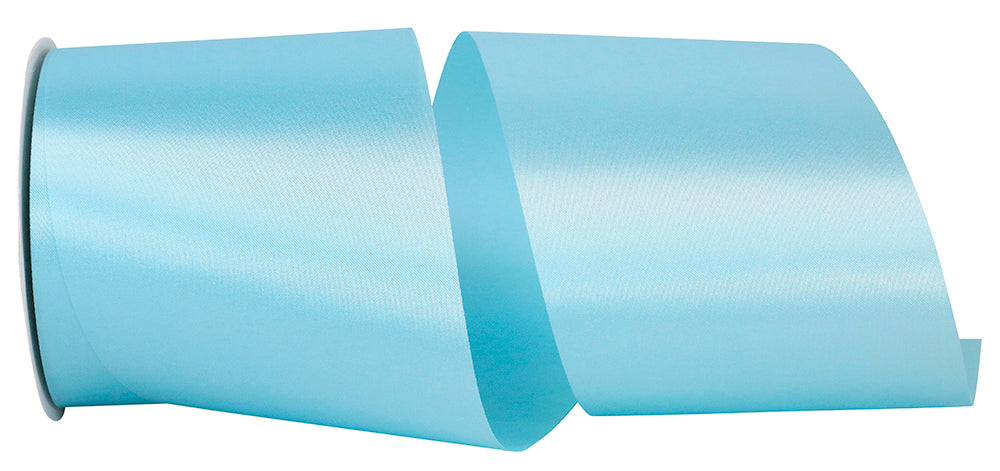 Ocean 4 Inch Single Face Satin Allure Sfs Cooler Ribbon for Wreaths & Bows