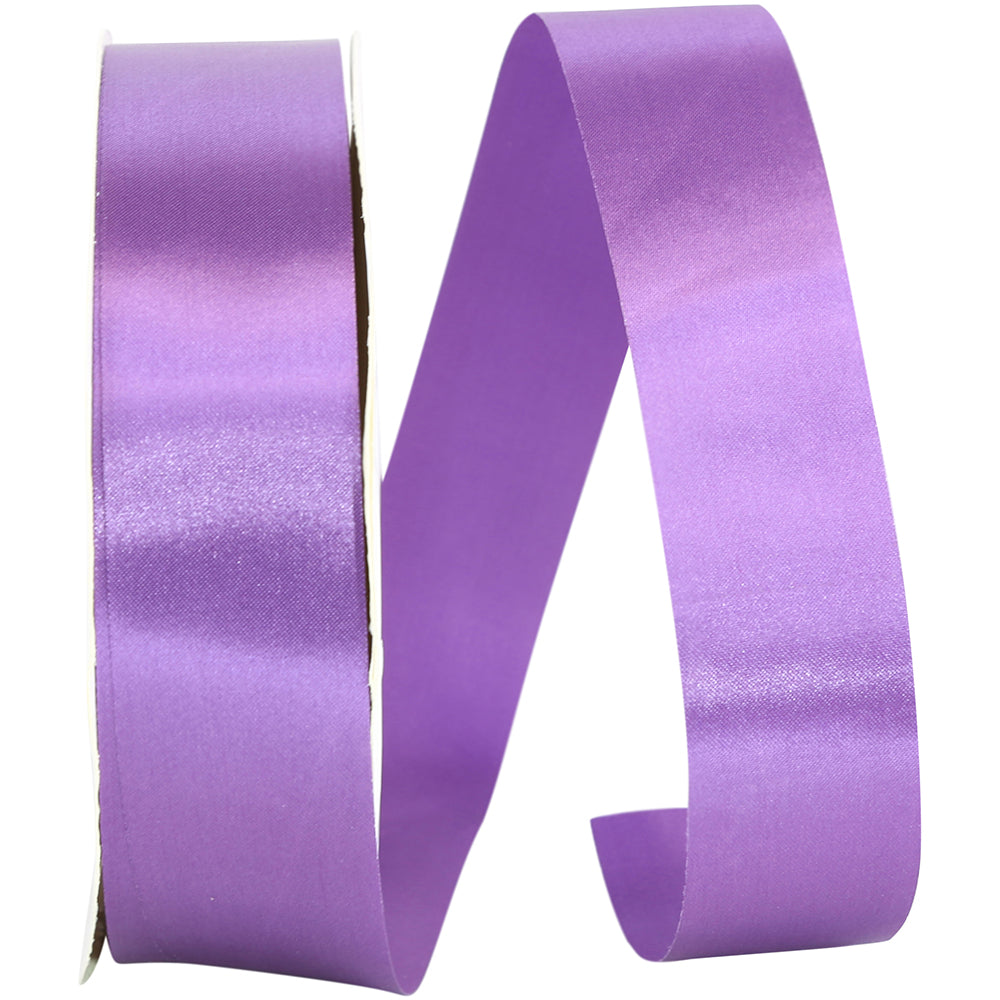 Amethyst 1-3 8 Inch Single Face Satin Allure Sfs Cooler Ribbon for Wreaths & Bows