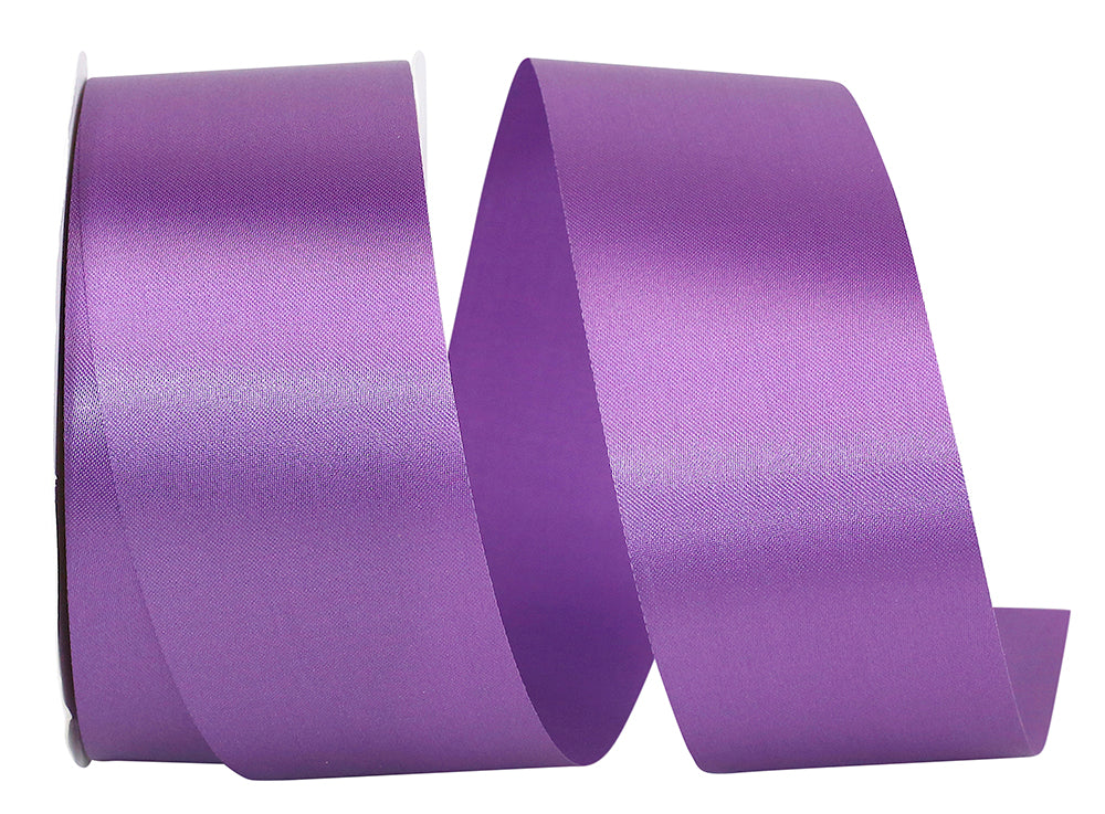Amethyst 1-7 8 Inch Single Face Satin Allure Sfs Cooler Ribbon for Wreaths & Bows