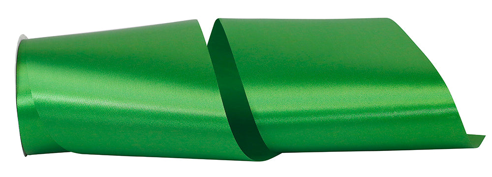 Emerald 6 Inch Single Face Satin Allure Sfs Cooler Ribbon for Wreaths & Bows