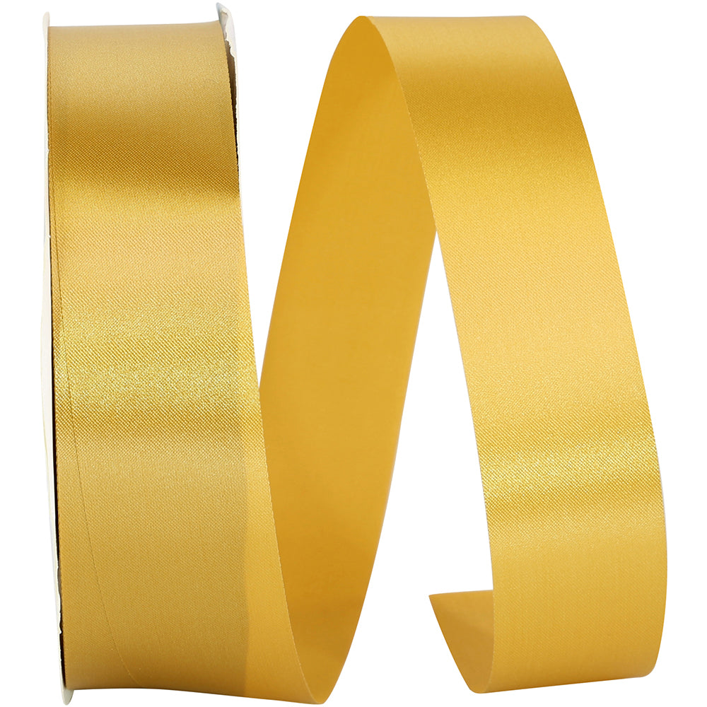 Golden 1-3 8 Inch Single Face Satin Allure Sfs Cooler Ribbon for Wreaths & Bows