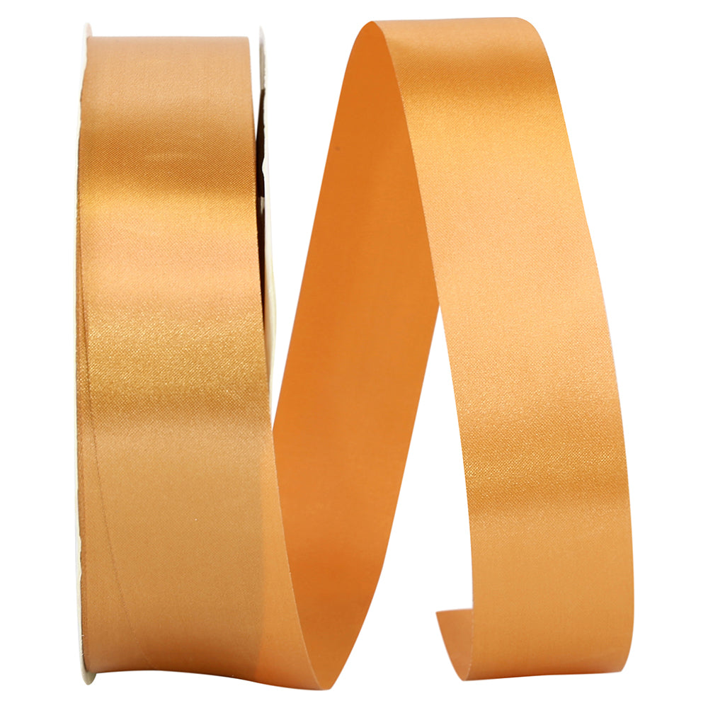 Burnt 1-3 8 Inch Single Face Satin Allure Sfs Cooler Ribbon for Wreaths & Bows