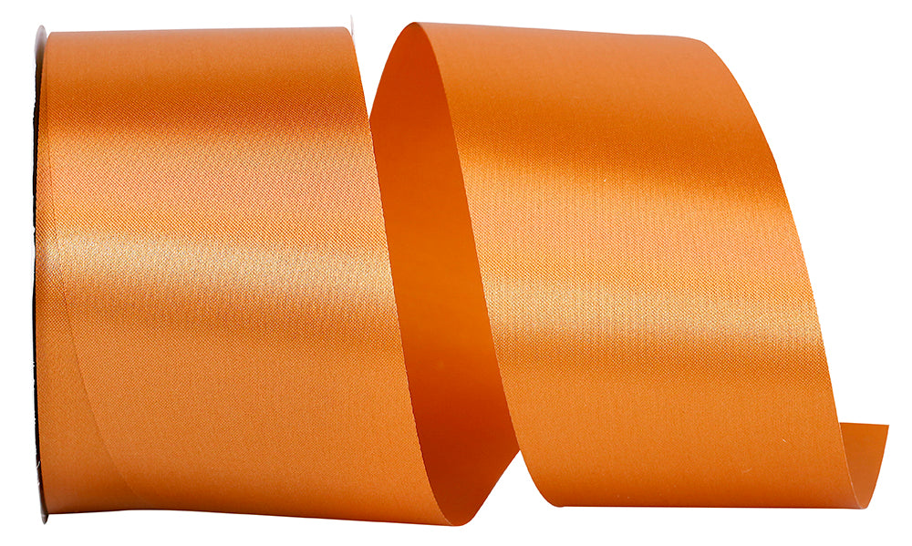 Burnt 2-1 2 Inch Single Face Satin Allure Sfs Cooler Ribbon for Wreaths & Bows