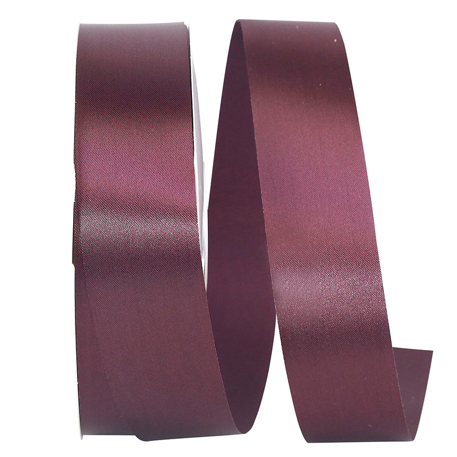 Raisin 1-3 8 Inch Single Face Satin Allure Sfs Cooler Ribbon for Wreaths & Bows
