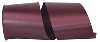 Raisin 4 Inch Single Face Satin Allure Sfs Cooler Ribbon for Wreaths & Bows