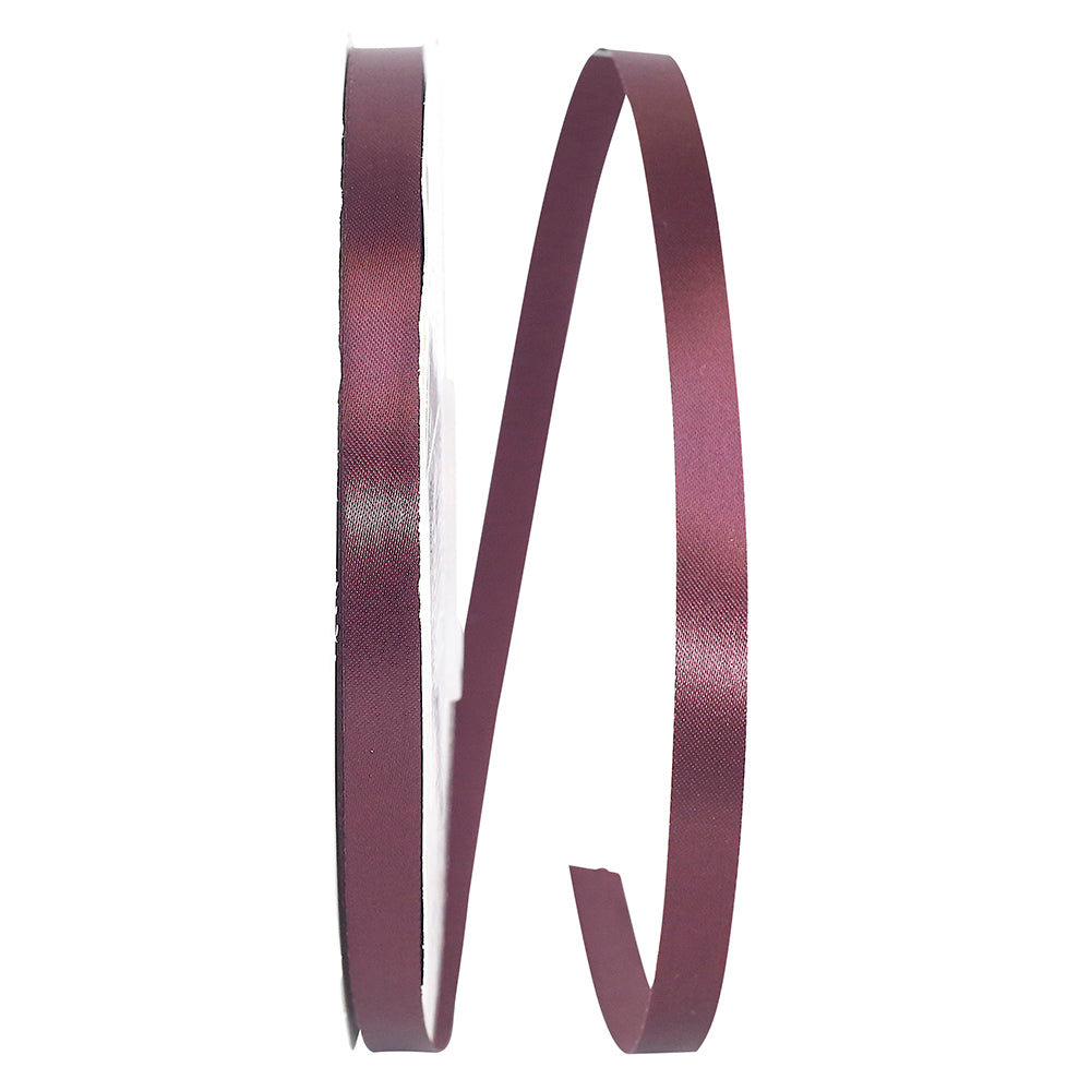 Raisin 3 8 Inch Single Face Satin Allure Sfs Cooler Ribbon for Wreaths & Bows