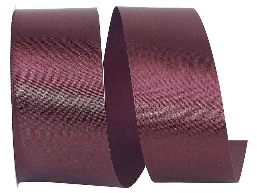 Raisin 1-7 8 Inch Single Face Satin Allure Sfs Cooler Ribbon for Wreaths & Bows